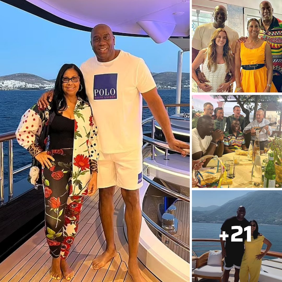 Legendary NBA Duo Michael Jordan And Magic Johnson Enjoyed A Luxurious