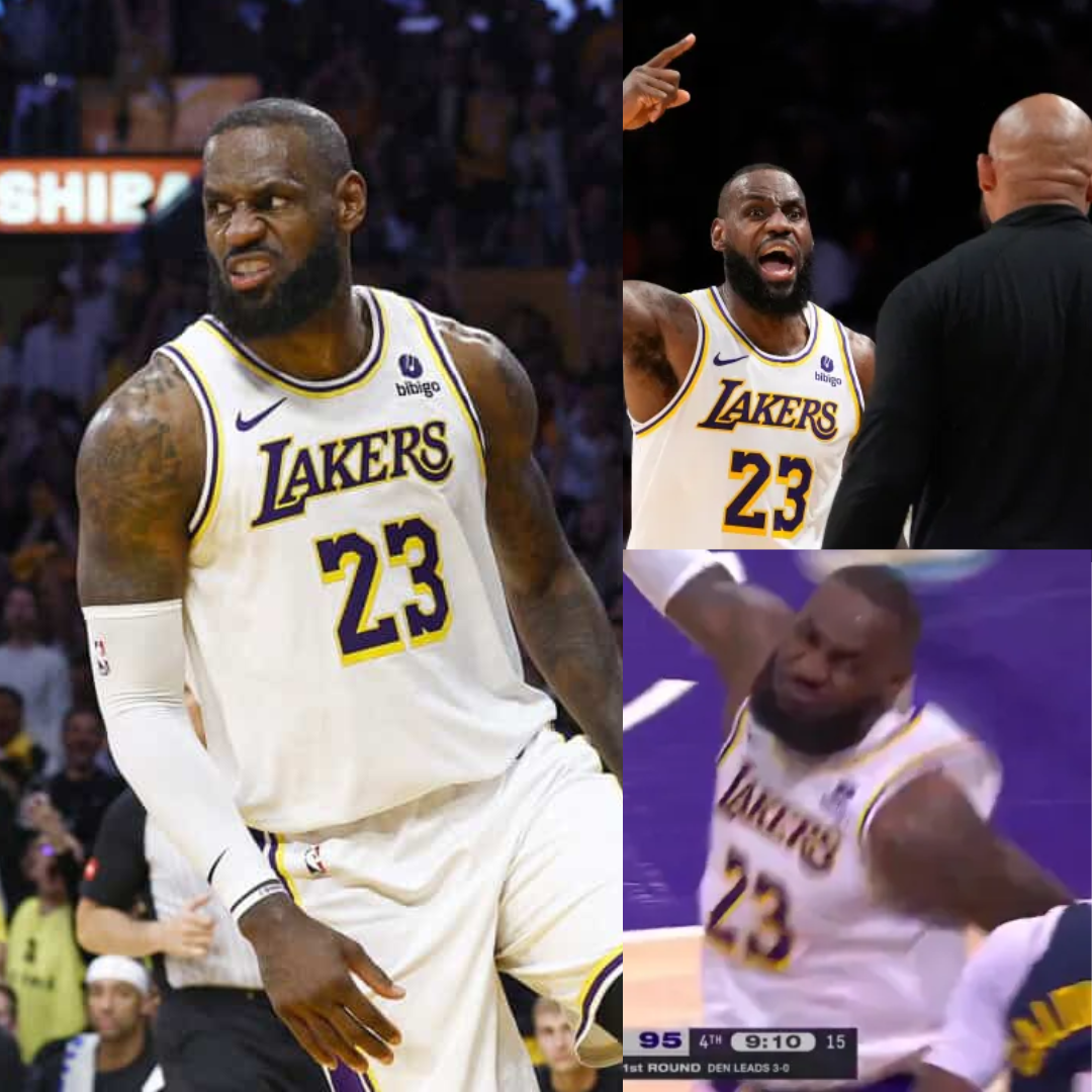 LeBron James yelled wildly on the court at LA Lakers coach Darvin Ham ...